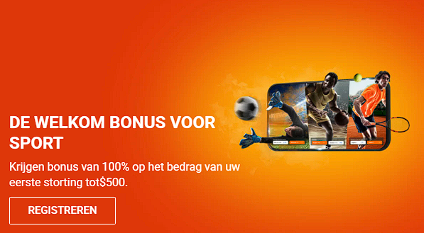 De welkom bonus voor sport